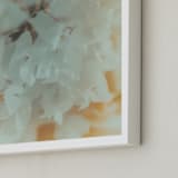 "Flower Pop 2" - Art Print in Golden by David Michuki - Frame Close-up