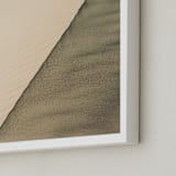 "Sahara Desert" - Art Print in Original Color by Therese d - Frame Close-up