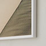 "Sahara Desert" - Art Print in Original Color by Therese d - Frame Close-up