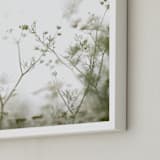 "Choices" - Art Print in White by Caroline Mint - Frame Close-up