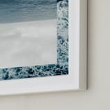 "Waves 2" - Art Print in Marine by lulu and isabelle - Frame Close-up