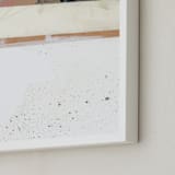 "The Weight of the Sky" - Art Print in Denim by Erin McCluskey Wheeler - Frame Close-up
