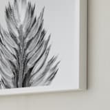 "Proudly There" - Art Print in Ash by Grzegorz Drachal - Frame Close-up