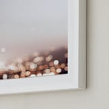 "Warm Evening I" - Art Print in City Sky by Caroline Mint - Frame Close-up