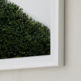 "verdant garden I" - Art Print in leaf by Sara Hicks Malone - Frame Close-up
