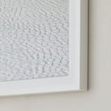 "Negative Space: Shoreline I" - Art Print in Ivory Desert by Jessica C Nugent - Frame Close-up