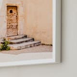 "Provencal" - Art Print in Stone by Olivia Kanaley Inman - Frame Close-up