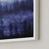 "misty forest" - Art Print in Winter by Katy Abraham - Frame Close-up