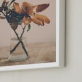 "Magnolia" - Art Print in Sepia by Melinda Denison - Frame Close-up