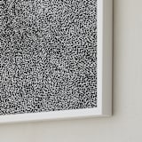 "10,000 Grains" - Art Print in Charcoal by Bryn Wears-Fitipaldi - Frame Close-up