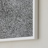 "10,000 Grains" - Art Print in Charcoal by Bryn Wears-Fitipaldi - Frame Close-up