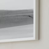 "Forecast" - Art Print in Black & White by Ashleigh Ninos - Frame Close-up