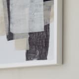 "History Repeats" - Art Print in Sand by Jennifer Daily - Frame Close-up