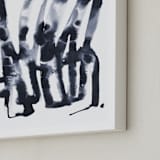 "Possibility" - Art Print in MIdnight by Stephanie Nowotarski - Frame Close-up