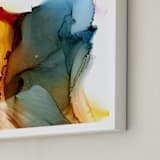 "Burnt #2" - Art Print in creamy white by shanna.barber - Frame Close-up