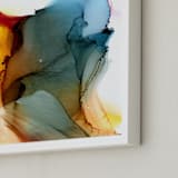"Burnt #2" - Art Print in creamy white by shanna.barber - Frame Close-up