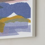 "mountain sunset three" - Art Print in summer storm by Carrie Moradi - Frame Close-up