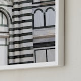 "Stripe" - Art Print in Stone by Jenna Holcomb - Frame Close-up