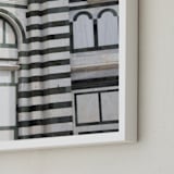 "Stripe" - Art Print in Stone by Jenna Holcomb - Frame Close-up