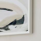 "To Wander II" - Art Print in Charcoal by Melanie Severin - Frame Close-up