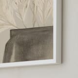"Flower Market 02" - Art Print in Light Natural by Shawna Urban - Frame Close-up