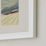 "It's a Beautiful Life II" - Art Print in Blue Sage by Shawna Urban - Frame Close-up