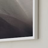 "Deep Shadow I" - Art Print in Grey Violet by David Michuki - Frame Close-up