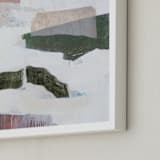 "Monuments 1" - Art Print in Desert Sunset by Jennifer Daily - Frame Close-up