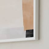 "Journey 01" - Art Print in Desert Brown by WeArt - Frame Close-up