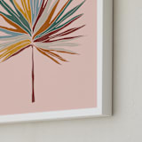 "Chic Palm" - Art Print in retro by lulu and isabelle - Frame Close-up