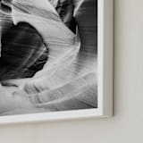 "Canyon 1" - Art Print in ink by Kamala Nahas - Frame Close-up