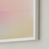 "Sunset" - Art Print in sun by Lori Wemple - Frame Close-up