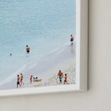 "If You Steal My Sunshine #1" - Art Print in Ocean Blue by Summer Strauch - Frame Close-up