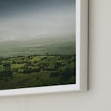 "Moodscape" - Art Print in Cool Blue by David Michuki - Frame Close-up