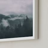 "Above" - Art Print in Fog by Olivia Faye Co - Frame Close-up