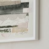 "Reflected" - Art Print in Beige by Lorent and Leif - Frame Close-up