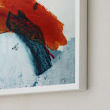 "Jazz On The Radio" - Art Print in Dark by Melissa McGill - Frame Close-up