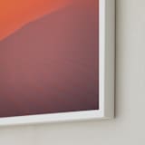 "desert light" - Art Print in Sunrise by Eric Clegg - Frame Close-up