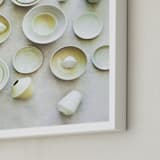 "KITCHEN CLAY" - Art Print in Sandstone by Jenni Kupelian - Frame Close-up