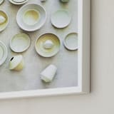 "KITCHEN CLAY" - Art Print in Sandstone by Jenni Kupelian - Frame Close-up