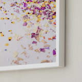 "Kaleidoscope Petals" - Art Print in Blackberry Lemonade by Karly Rose Sahr - Frame Close-up