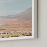 "On the Horizon No 2" - Art Print in Sky by Shawna Urban - Frame Close-up