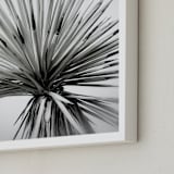 "Midsummer Haze" - Art Print in light hazy grey by Melissa Agular - Frame Close-up