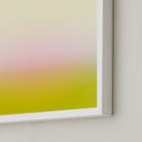 "Desert" - Art Print in sunset by Lori Wemple - Frame Close-up