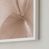 "Whirl" - Art Print in Beige by Carly Tabak - Frame Close-up