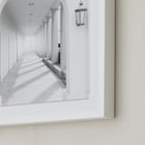 "Arches" - Art Print in Column White by Ilze Lucero - Frame Close-up