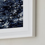 "Sierra Sky" - Art Print in Deep Navy by Katie Craig - Frame Close-up
