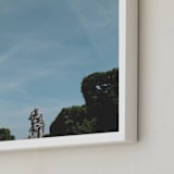 "Le Jardin" - Art Print in naturel by Claire - Frame Close-up