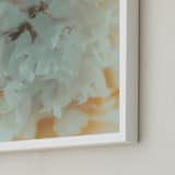 "Flower Pop 2" - Art Print in Golden by David Michuki - Frame Close-up