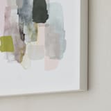 "Weathered" - Art Print in Slate by Melanie Severin - Frame Close-up